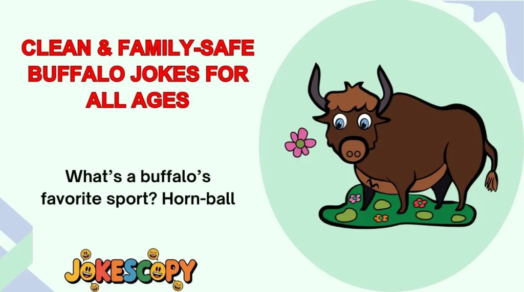 Clean & Family-Safe Buffalo Jokes for All Ages