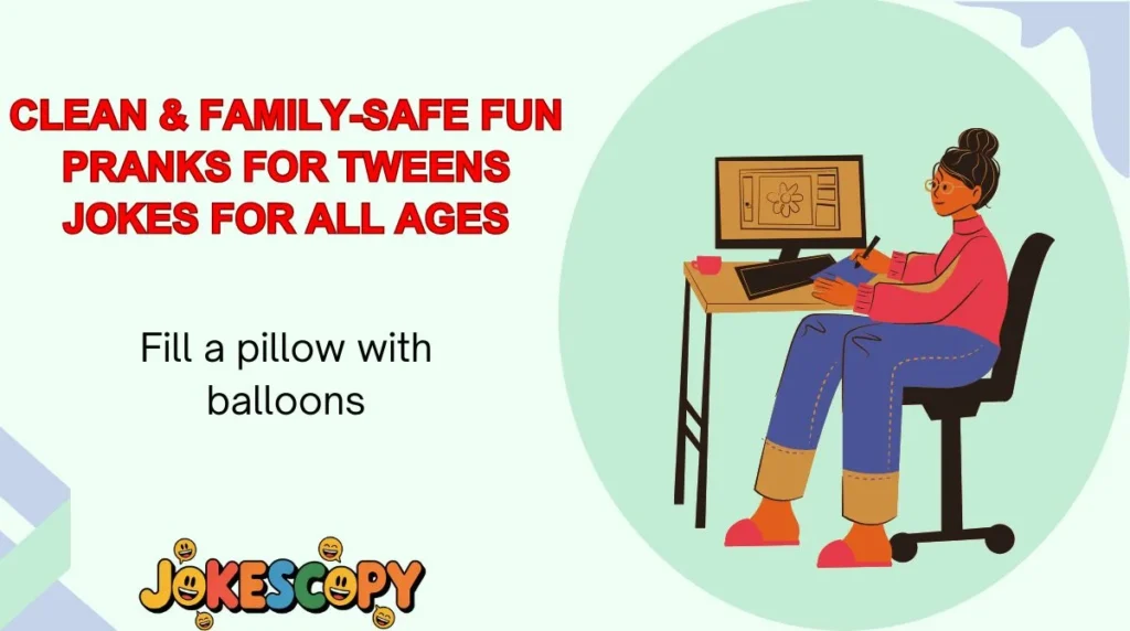 Clean & Family-Safe Fun Pranks for Tweens Jokes for All Ages