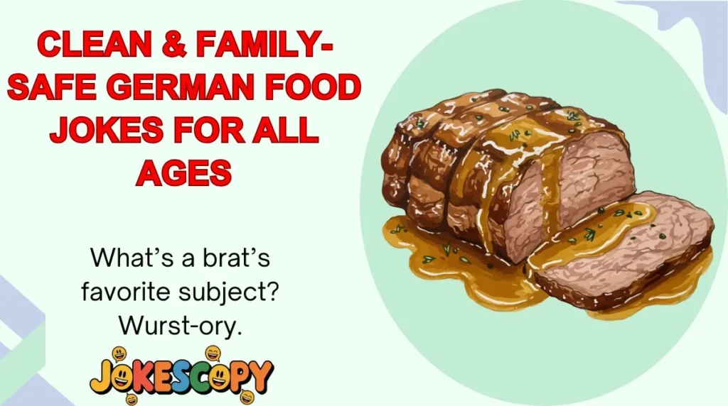 Clean & Family-Safe German Food Jokes for All Ages