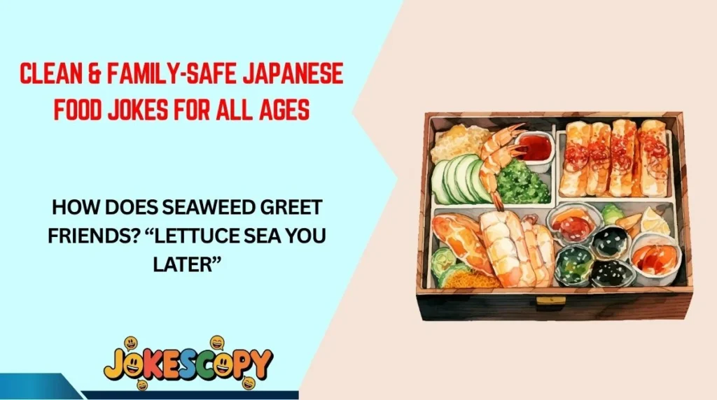 Clean & Family-Safe Japanese Food Jokes for All Ages