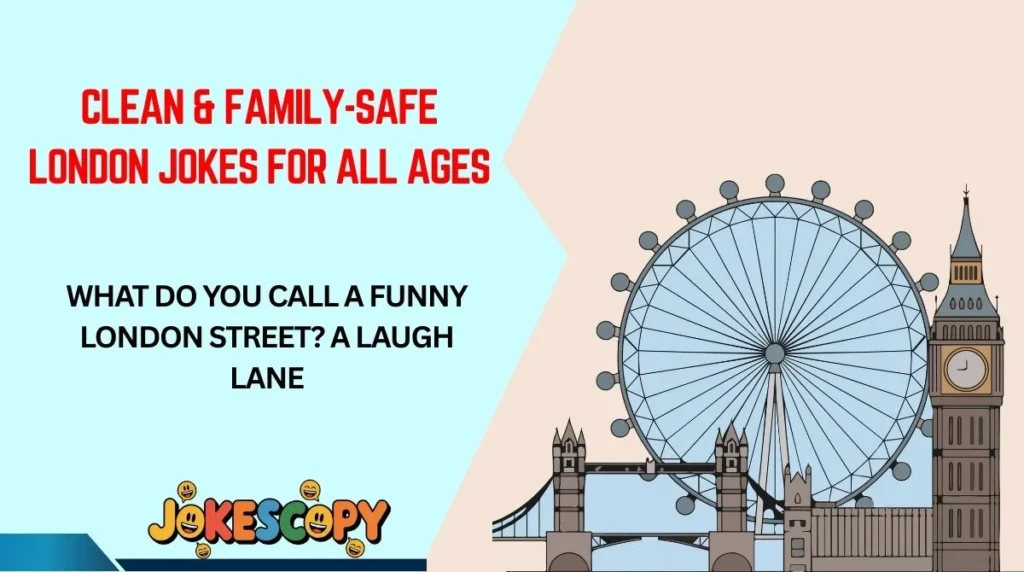 Clean & Family-Safe London Jokes for All Ages