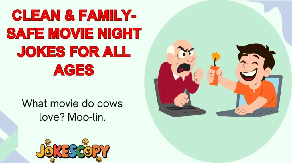 Clean & Family-Safe Movie Night Jokes for All Ages