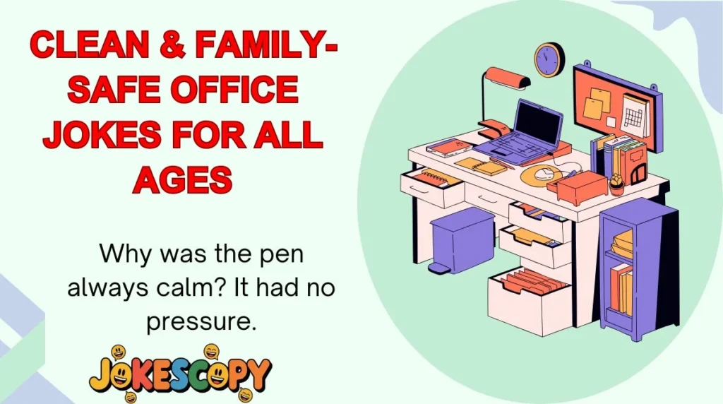 Clean & Family-Safe Office Jokes for All Ages