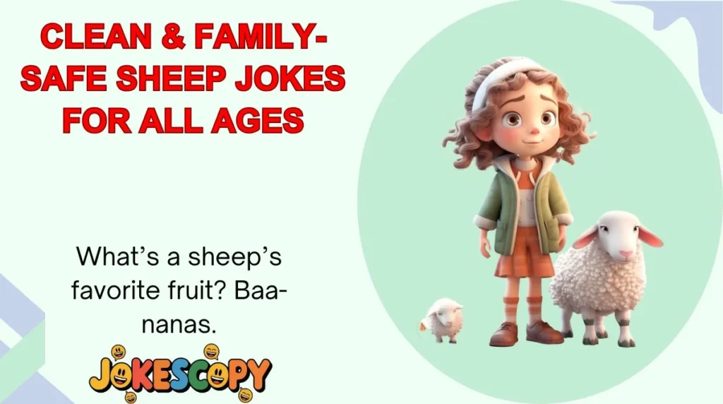 Clean & Family-Safe Sheep Jokes for All Ages