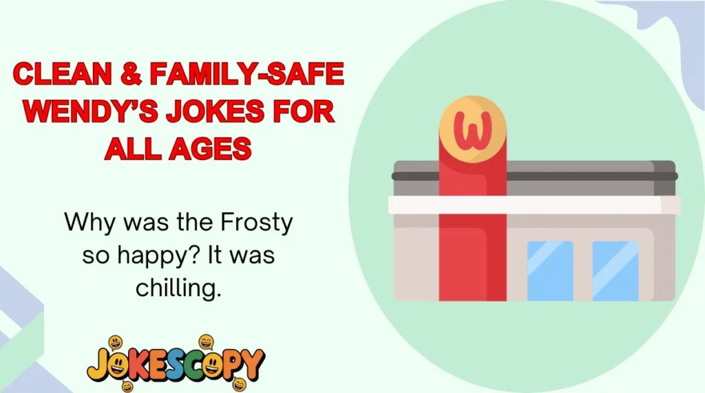 Clean & Family-Safe Wendy’s Jokes for All Ages