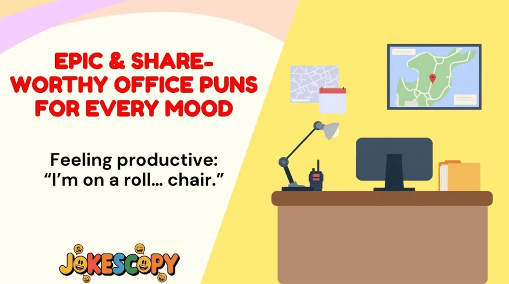 Epic & Share-Worthy Office Puns for Every Mood