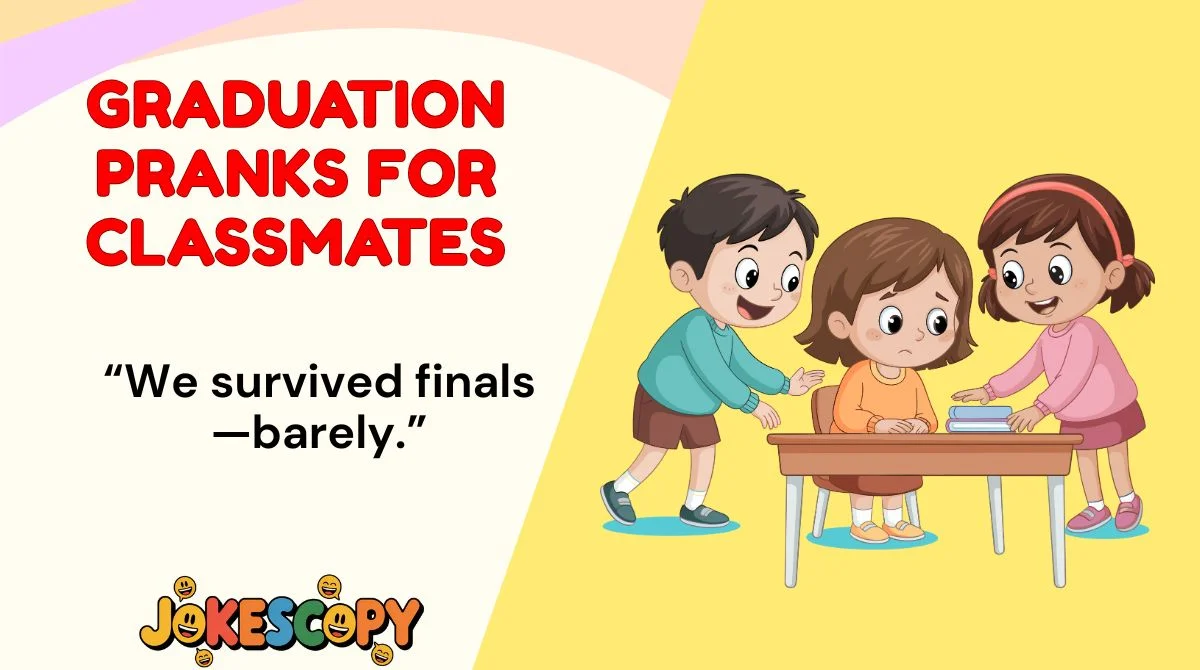 Graduation Pranks for Classmates
