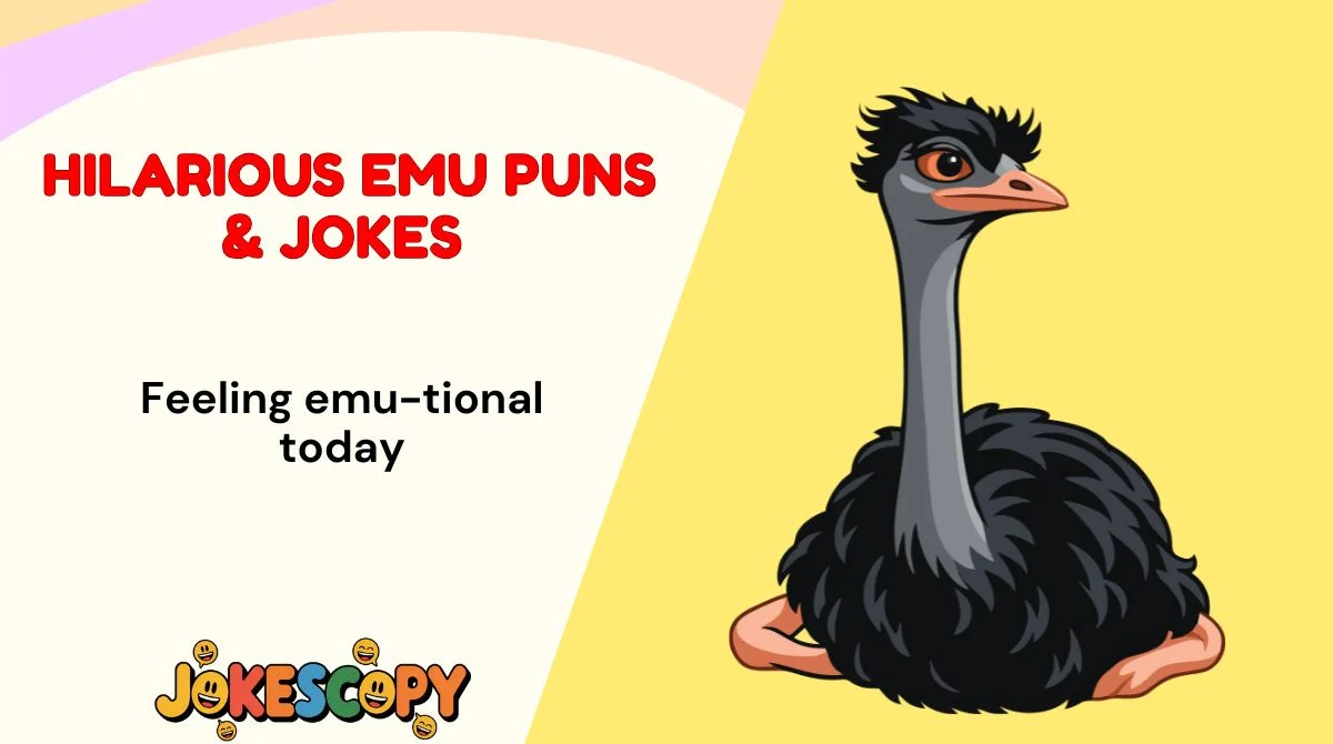 Hilarious Emu Puns & Jokes