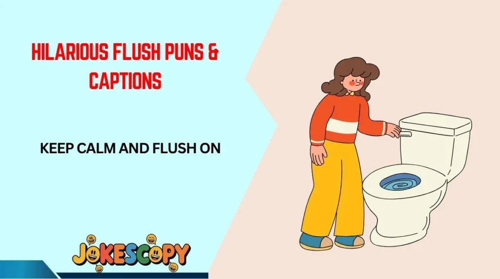 Hilarious Flush Puns & Captions