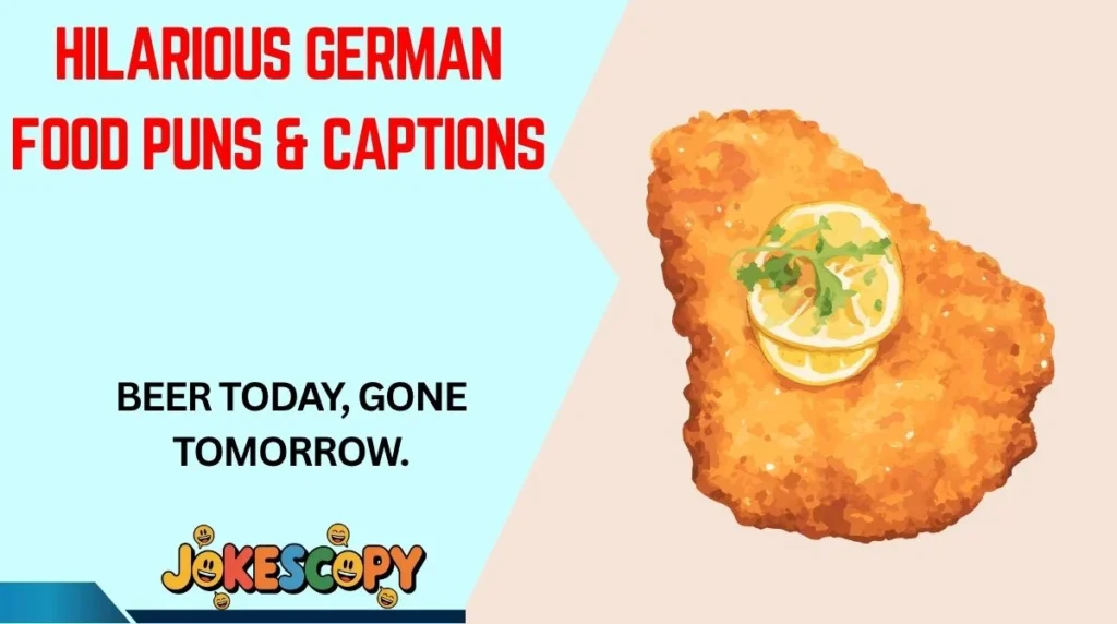 Hilarious German Food Puns & Captions