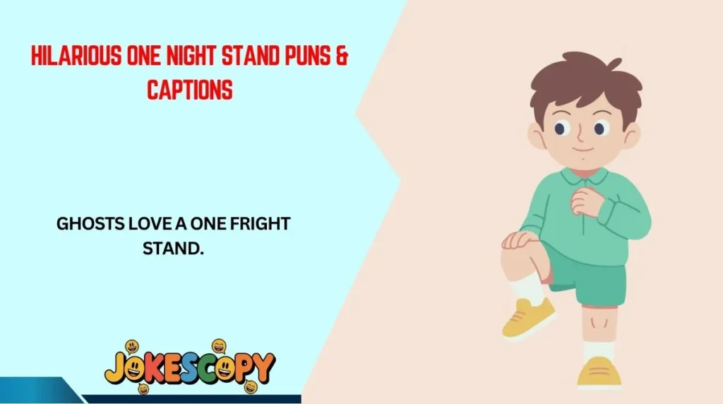 Hilarious One Night Stand Puns & Captions