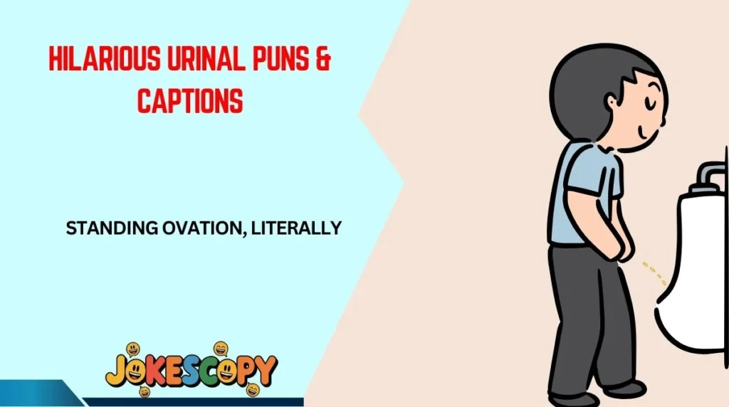 Hilarious Urinal Puns & Captions