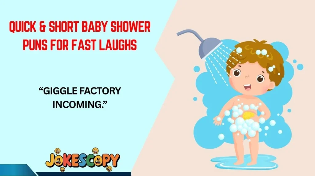 Quick & Short Baby Shower Puns for Fast Laughs
