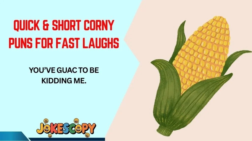 Quick & Short Corny Puns for Fast Laughs