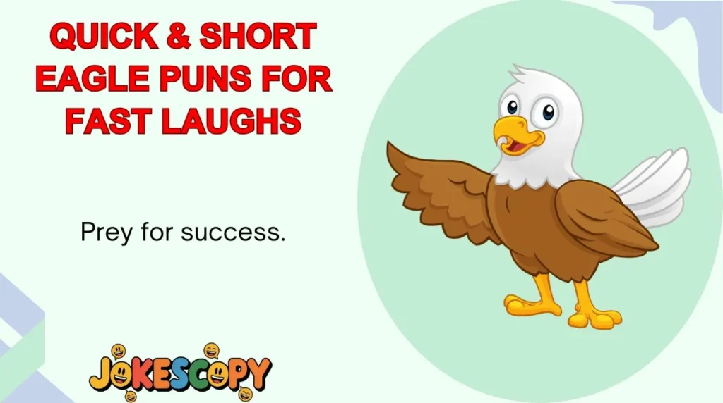 Quick & Short Eagle Puns for Fast Laughs