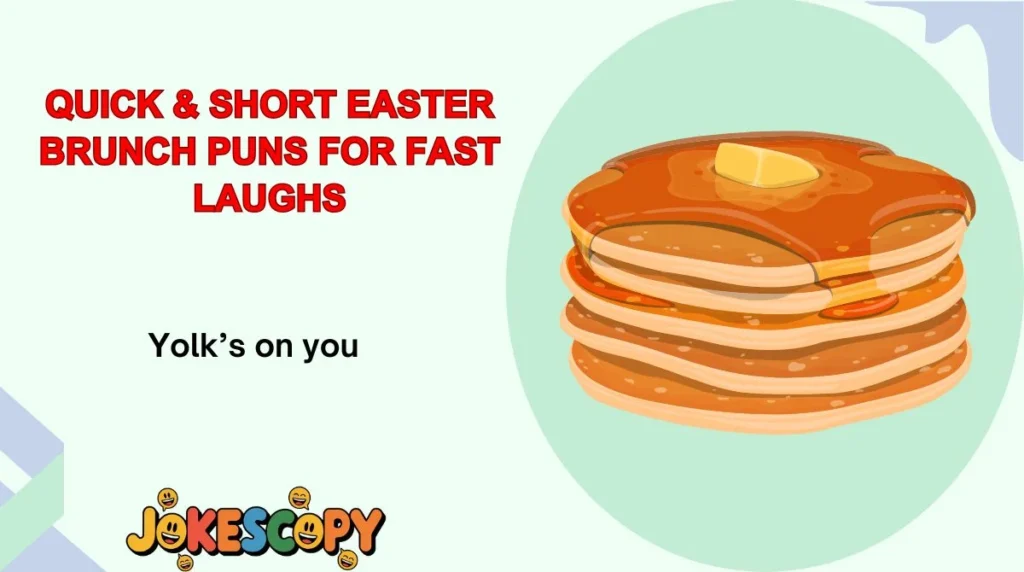 Quick & Short Easter Brunch Puns for Fast Laughs