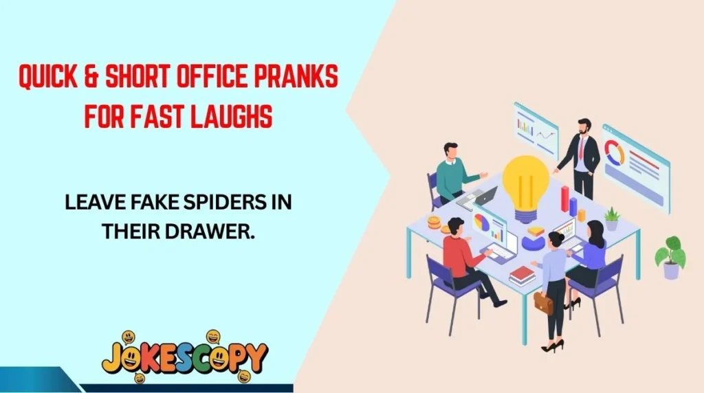 Quick & Short Office Pranks for Fast Laughs