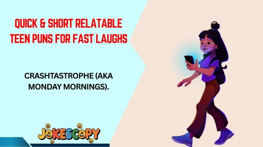 Quick & Short Relatable Teen Puns for Fast Laughs