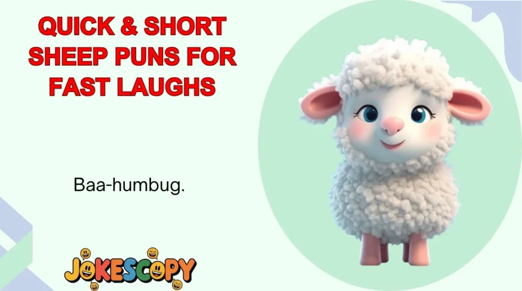 Quick & Short Sheep Puns for Fast Laughs