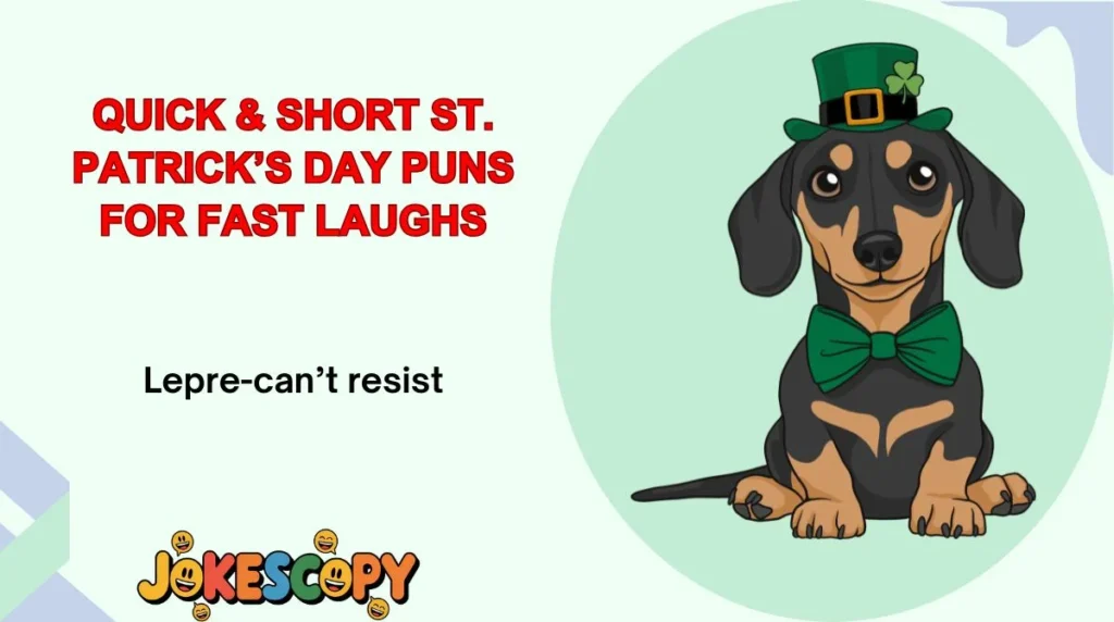 Quick & Short St. Patrick’s Day Puns for Fast Laughs
