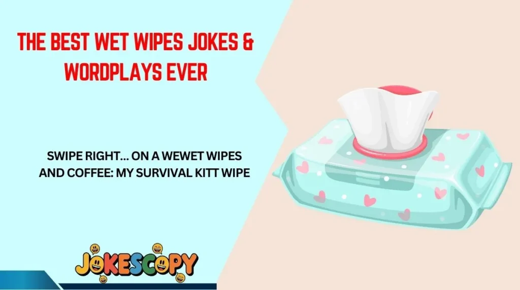 The Best Wet Wipes Jokes & Wordplays Ever