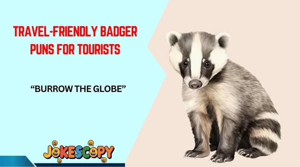 Travel-Friendly Badger Puns for Tourists