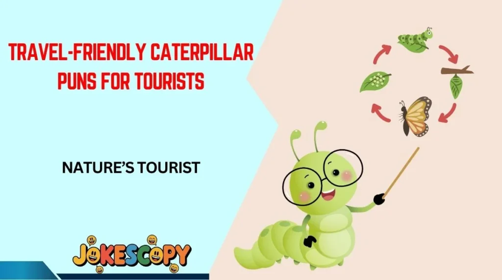 Travel-Friendly Caterpillar Puns for Tourists
