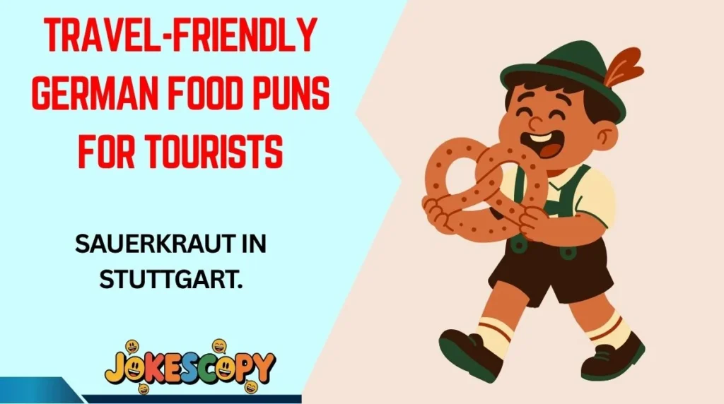 Travel-Friendly German Food Puns for Tourists