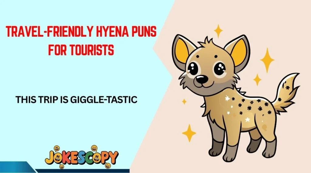 Travel-Friendly Hyena Puns for Tourists