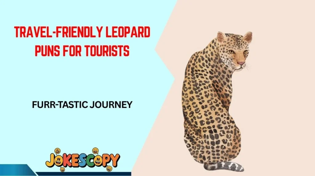 Travel-Friendly Leopard Puns for Tourists