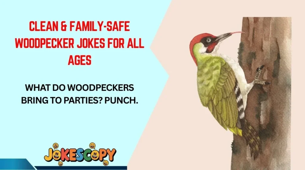 Travel-Friendly Woodpecker Puns for Tourists
