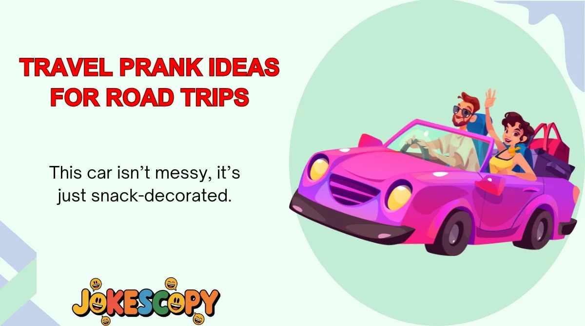 Travel Prank Ideas for Road Trips