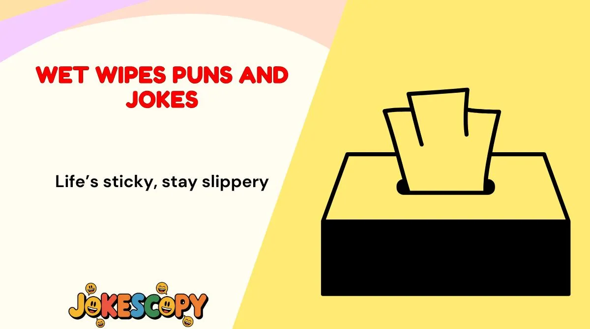 Wet Wipes Puns and Jokes