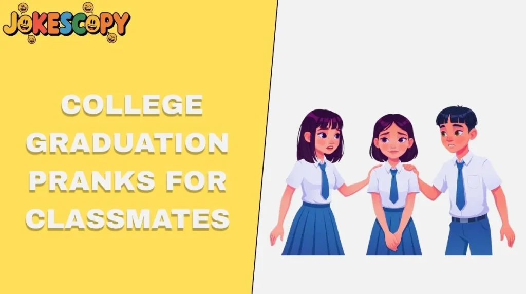 College Graduation Pranks for Classmates