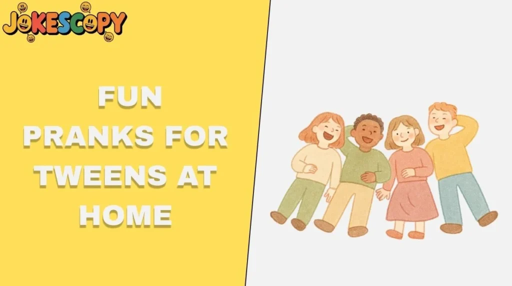 Fun Pranks for Tweens at Home