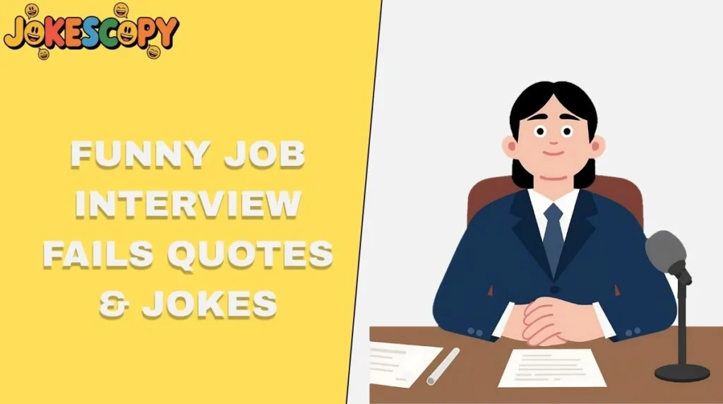 Funny Job Interview Fails Quotes & Jokes