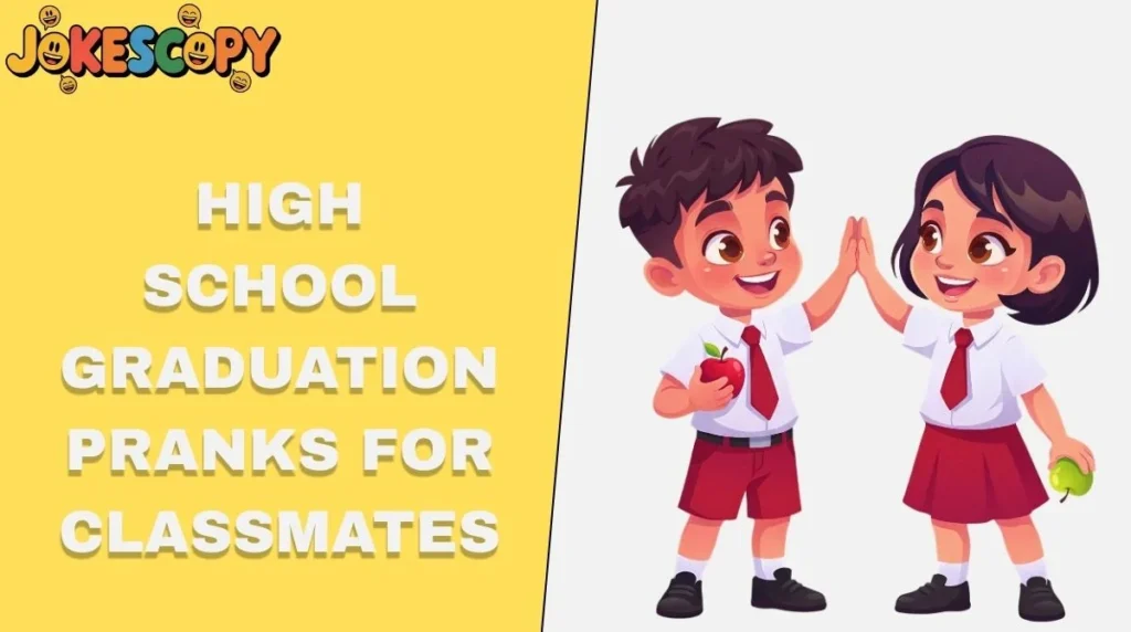 High School Graduation Pranks for Classmates