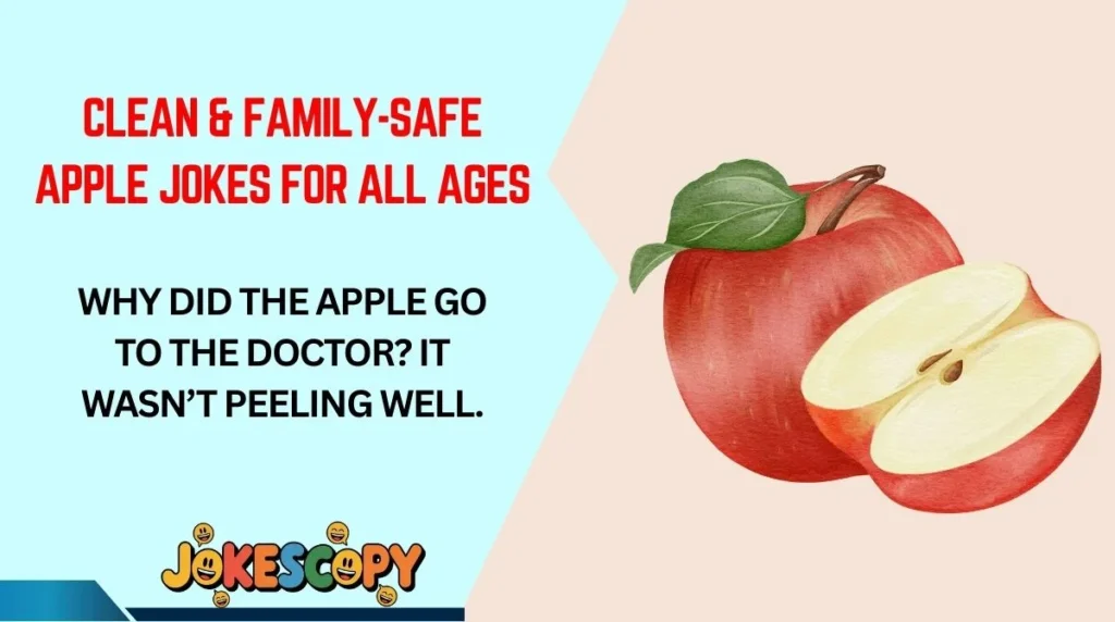 Clean & Family-Safe Apple Jokes for All Ages