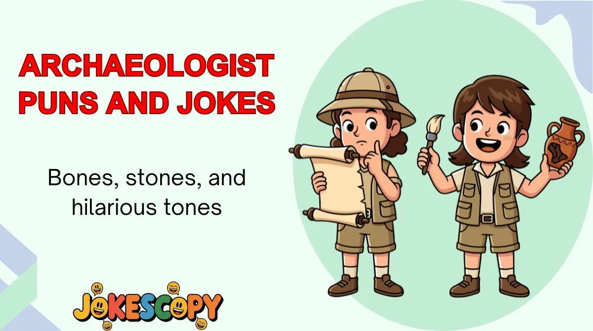 Archaeologist Puns and Jokes