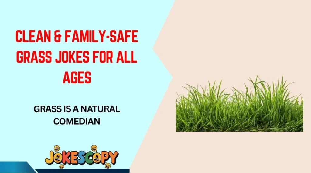 Clean & Family-Safe Grass Jokes for All Ages