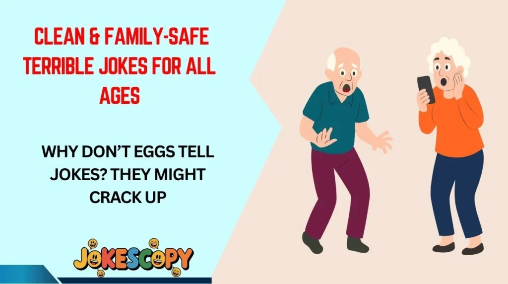 Clean & Family-Safe Terrible Jokes for All Ages