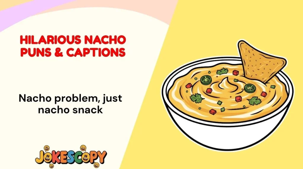 Hilarious Nacho Puns & Captions