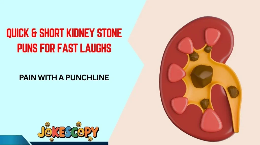 Quick & Short Kidney Stone Puns for Fast Laughs