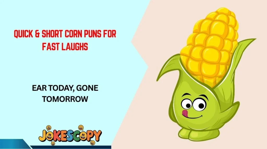 Quick & Short Corn Puns for Fast Laughs