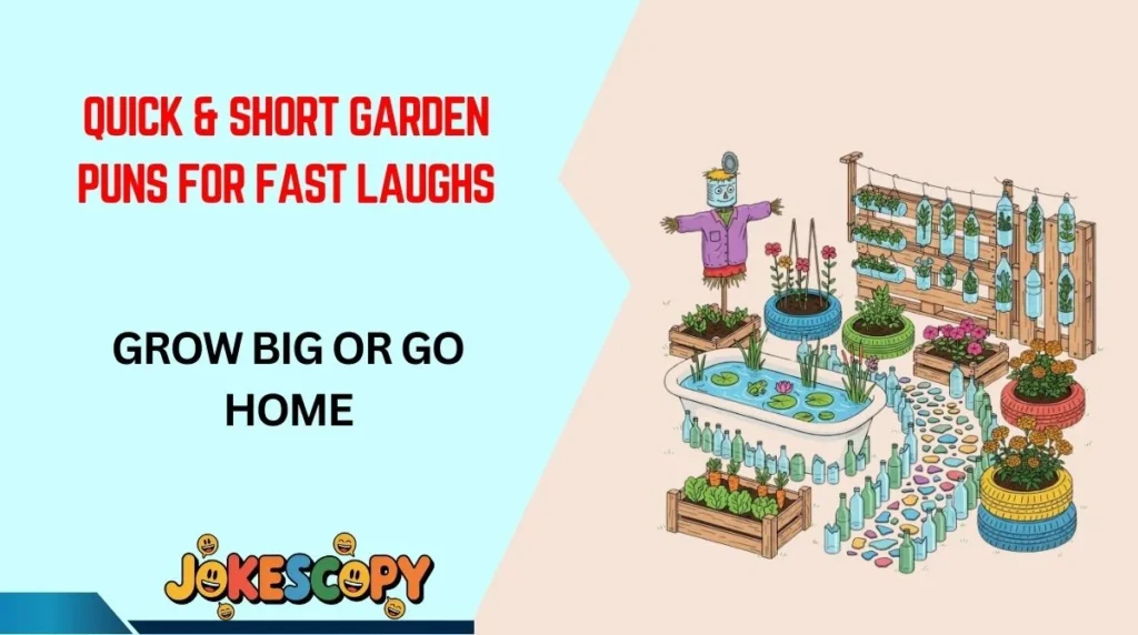 Quick & Short Garden Puns for Fast Laughs