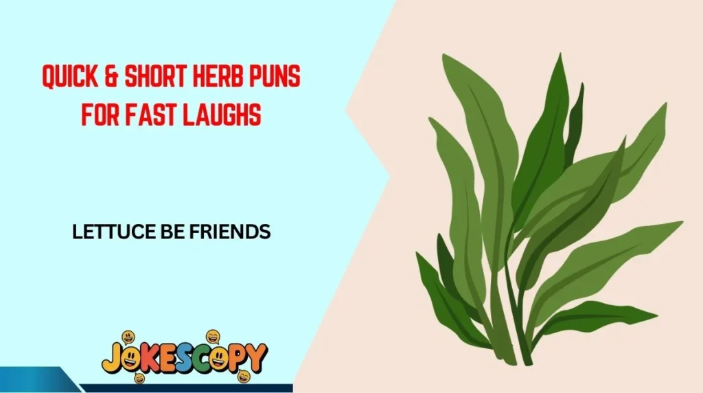 Quick & Short Herb Puns for Fast Laughs