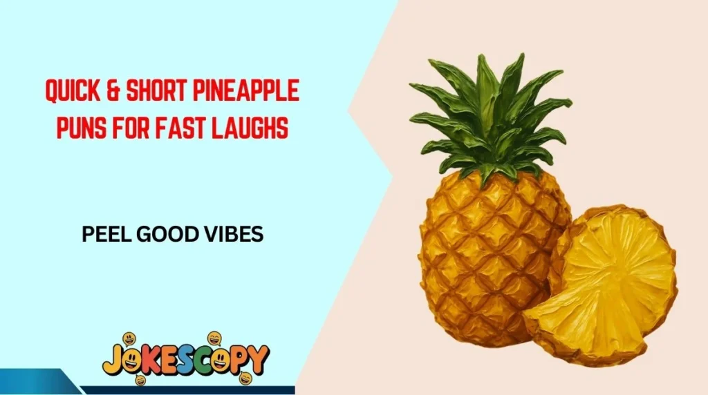 Quick & Short Pineapple Puns for Fast Laughs