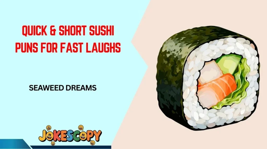 Quick & Short Sushi Puns for Fast Laughs
