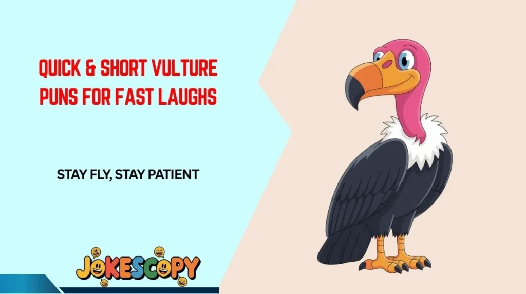 Quick & Short Vulture Puns for Fast Laughs