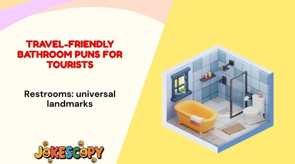 Travel-Friendly Bathroom Puns for Tourists